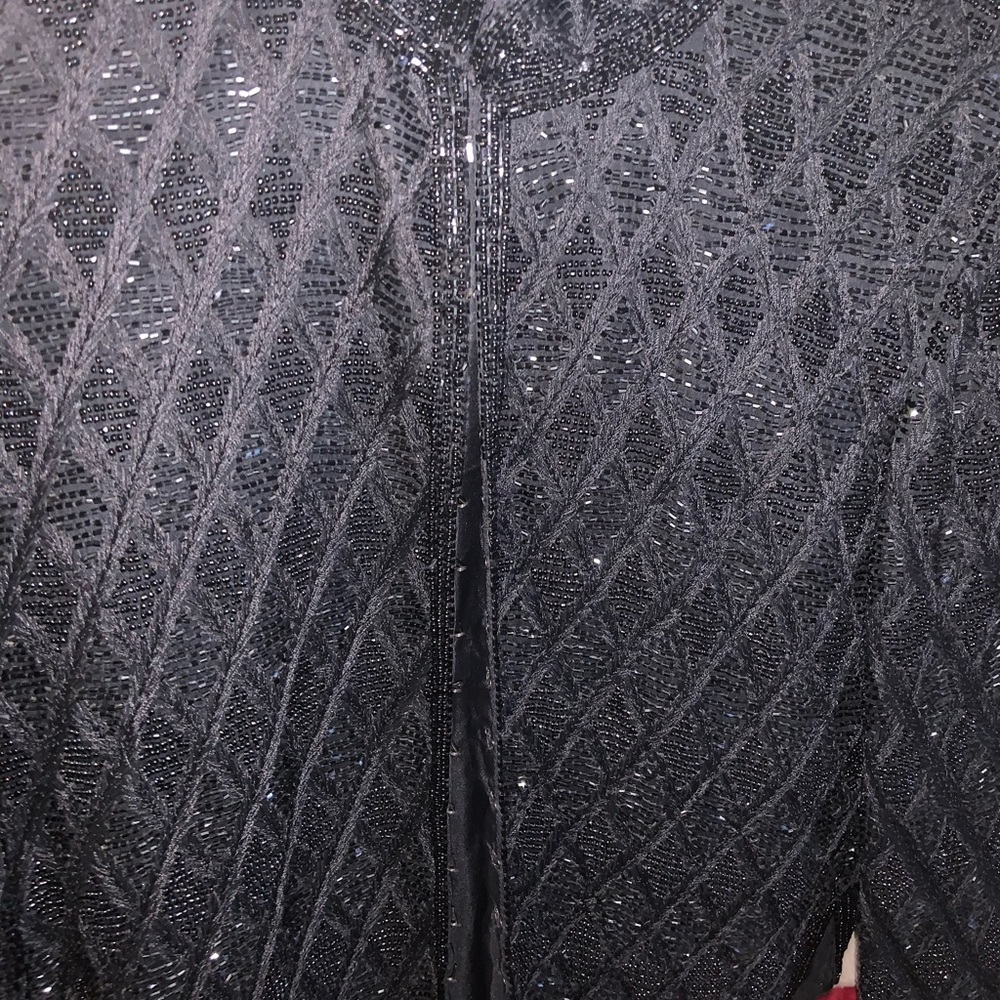 Retro 80s beaded jacket